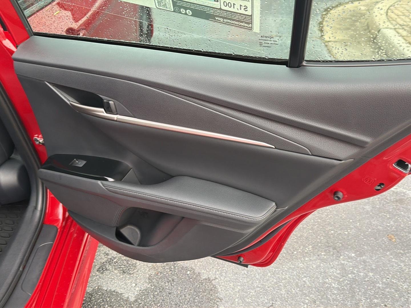 New 2026 Supersonic Red with Midnight Black Metallic roof Toyota XSE image 15