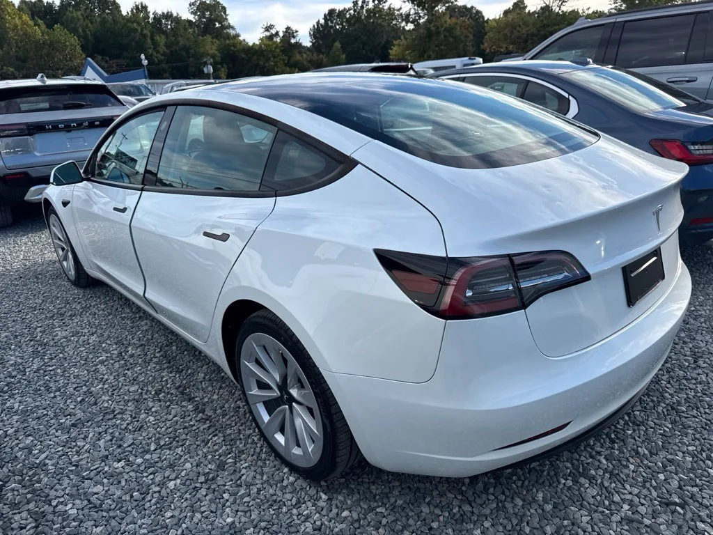 Used 2023 White Tesla Base image 3