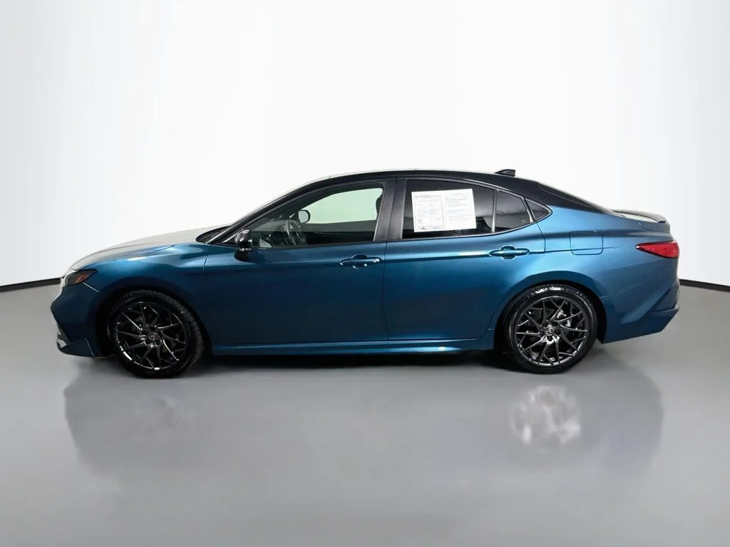 Certified Used 2025 Blu Toyota XSE image 4