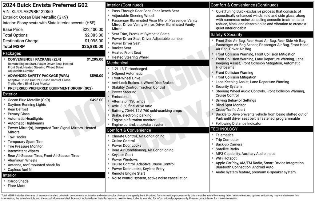 2024 Buick Envista Preferred - Photo 6