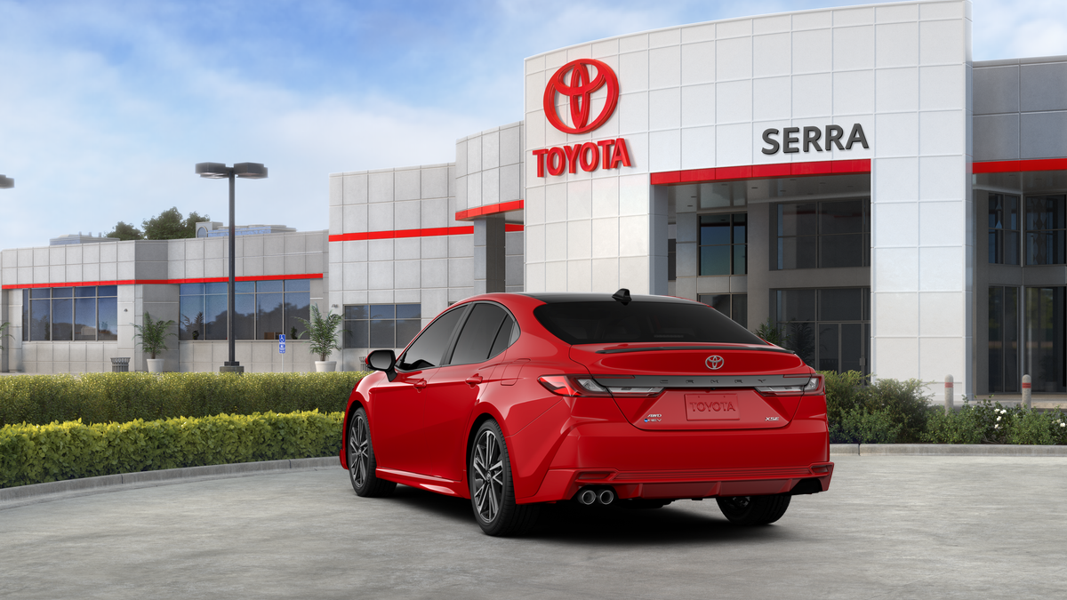 New 2026 Supersonic Red Toyota XSE image 7