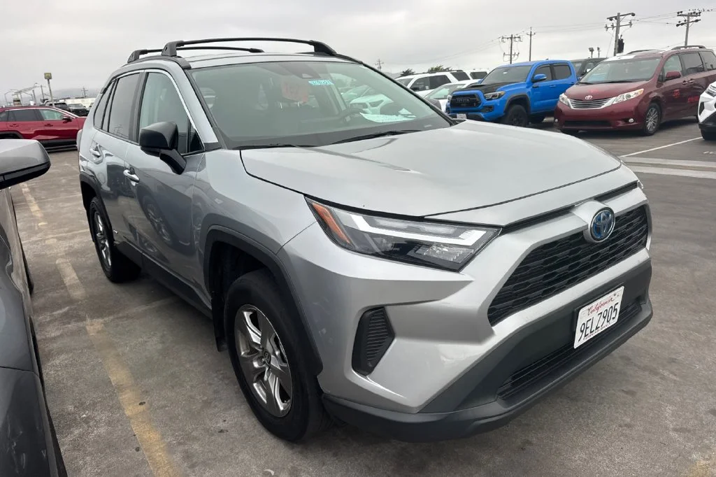 Used 2024 Silver Sky Metallic Toyota LE image 2