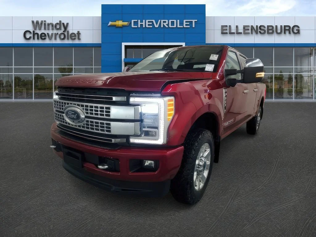 Used 2019 Ruby Red Tinted Clearcoat Ford Platinum image 2