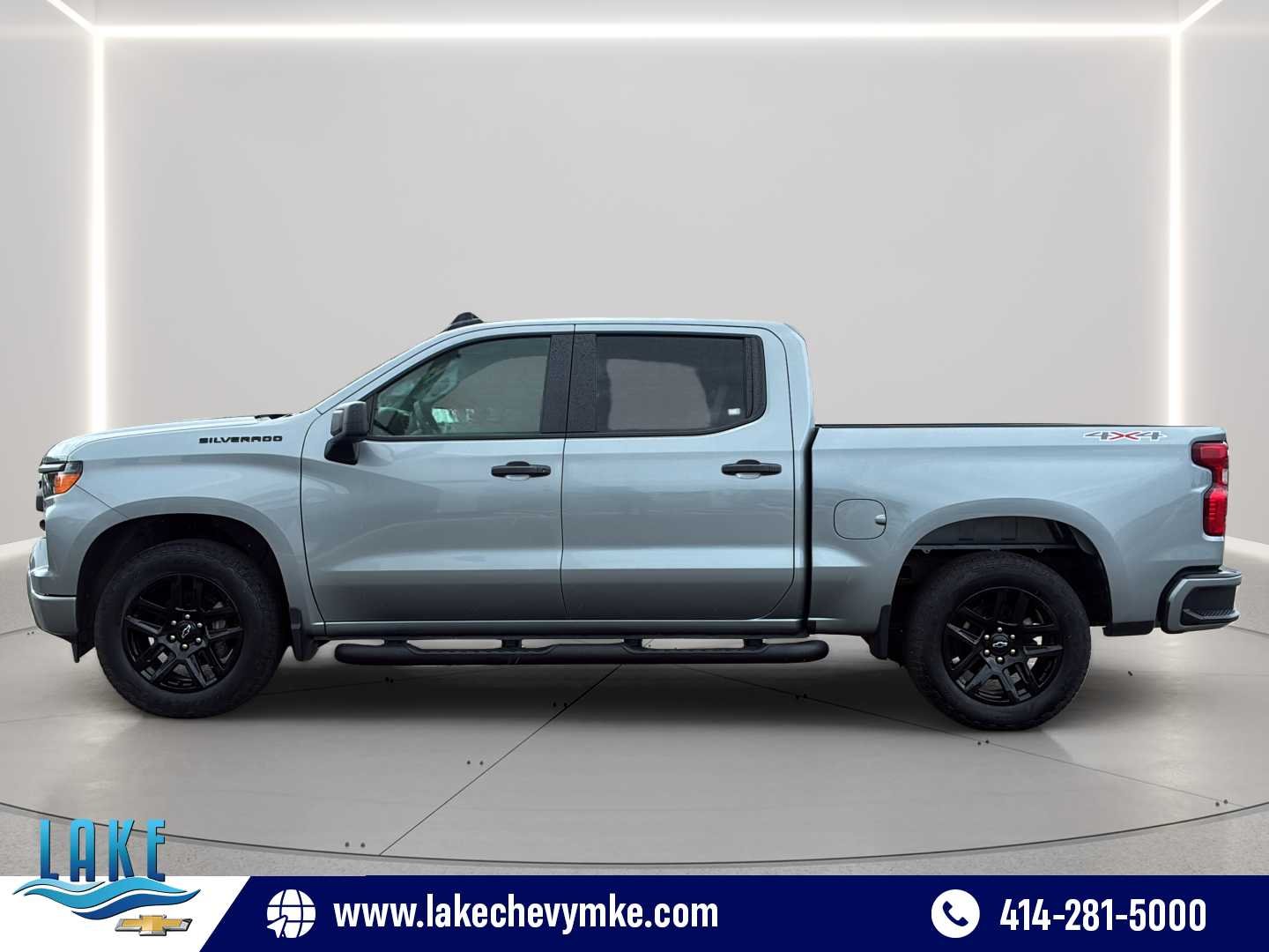 Certified Used 2024 Sterling Gray Metallic Chevrolet Custom image 4