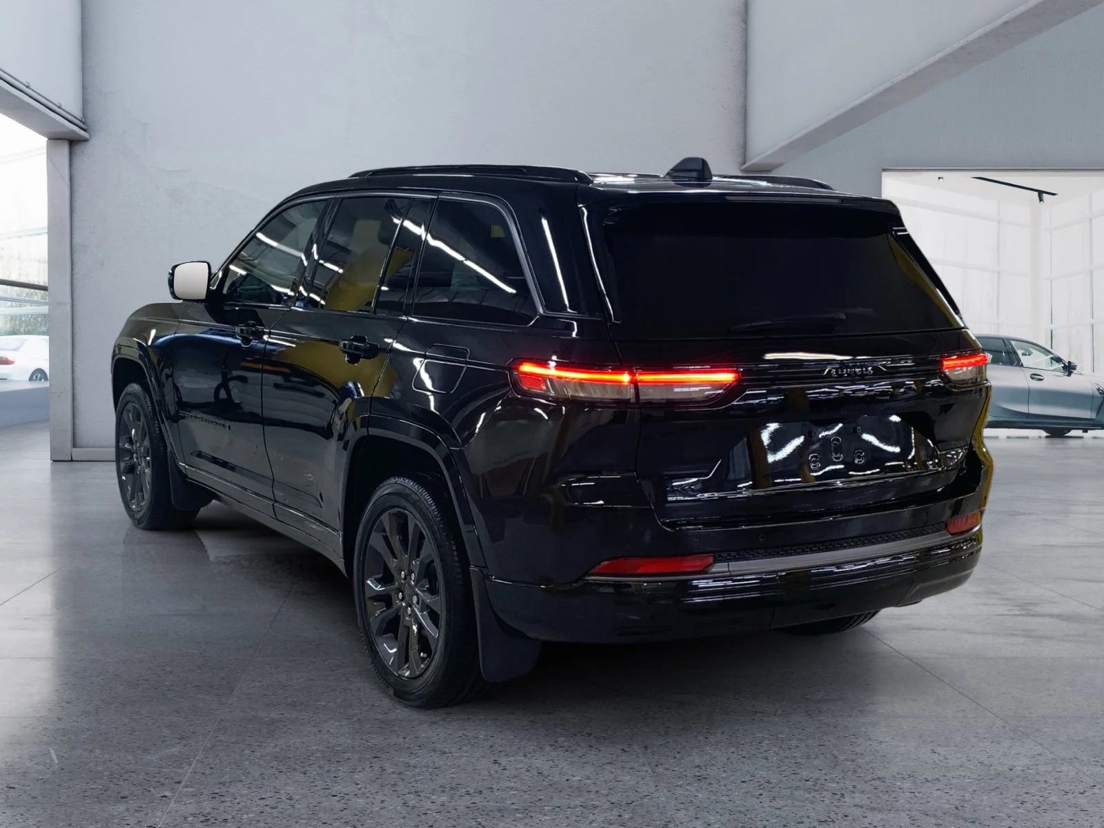 New 2026 Diamond Black Crystal Pearl Jeep Limited Reserve image 3