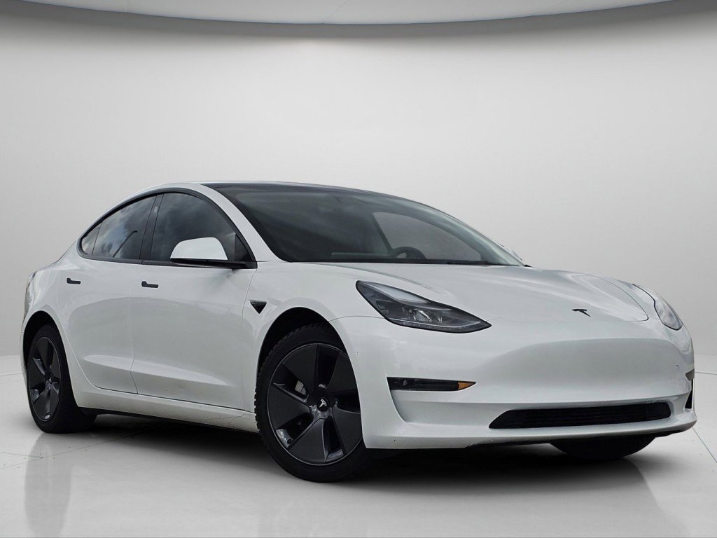 Used 2023 Tesla Model 3 Base with VIN 5YJ3E1EA8PF578235 for sale in Bountiful, UT