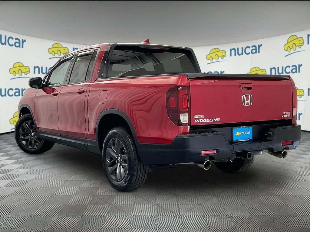 Used 2022 Red Honda Sport image 4