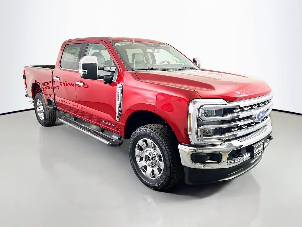 New 2026 Ruby Red Metallic Tinted Clearcoat Ford Lariat image 1
