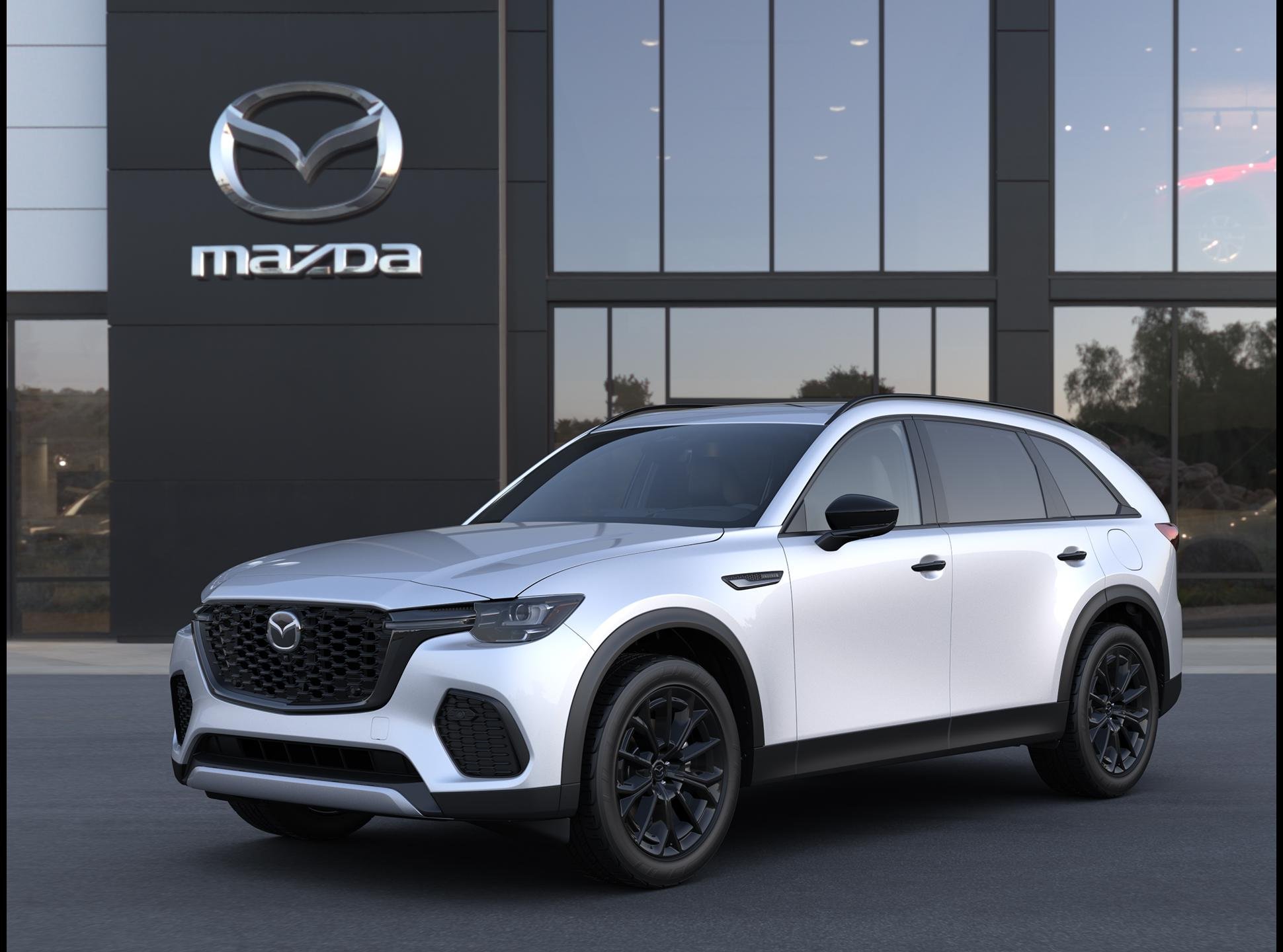 New 2026 Rhodium White Premium Mazda 3.3 Turbo Premium Plus AWD image 1