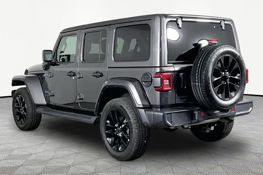 Used 2025 Black Jeep Sahara 4xe image 4