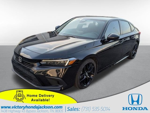 Certified Used 2024 Crystal Black Pearl Honda Sport image 1