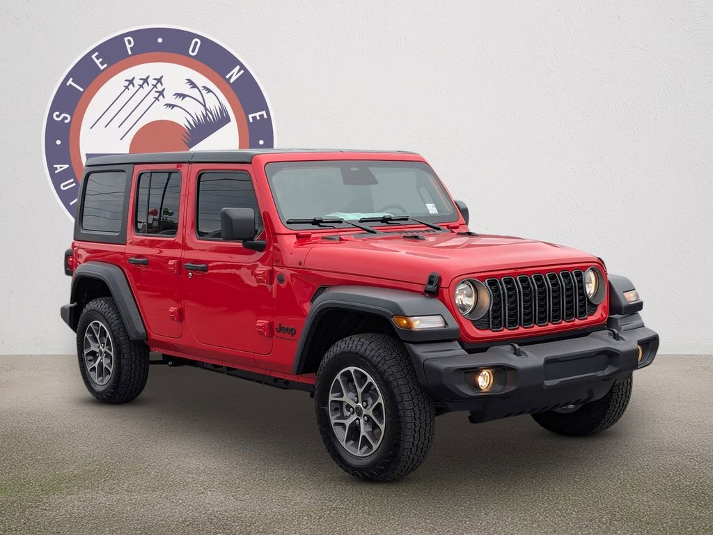 New 2026 Firecracker Red Clear-Coat Exterior Paint Jeep Sport S image 2