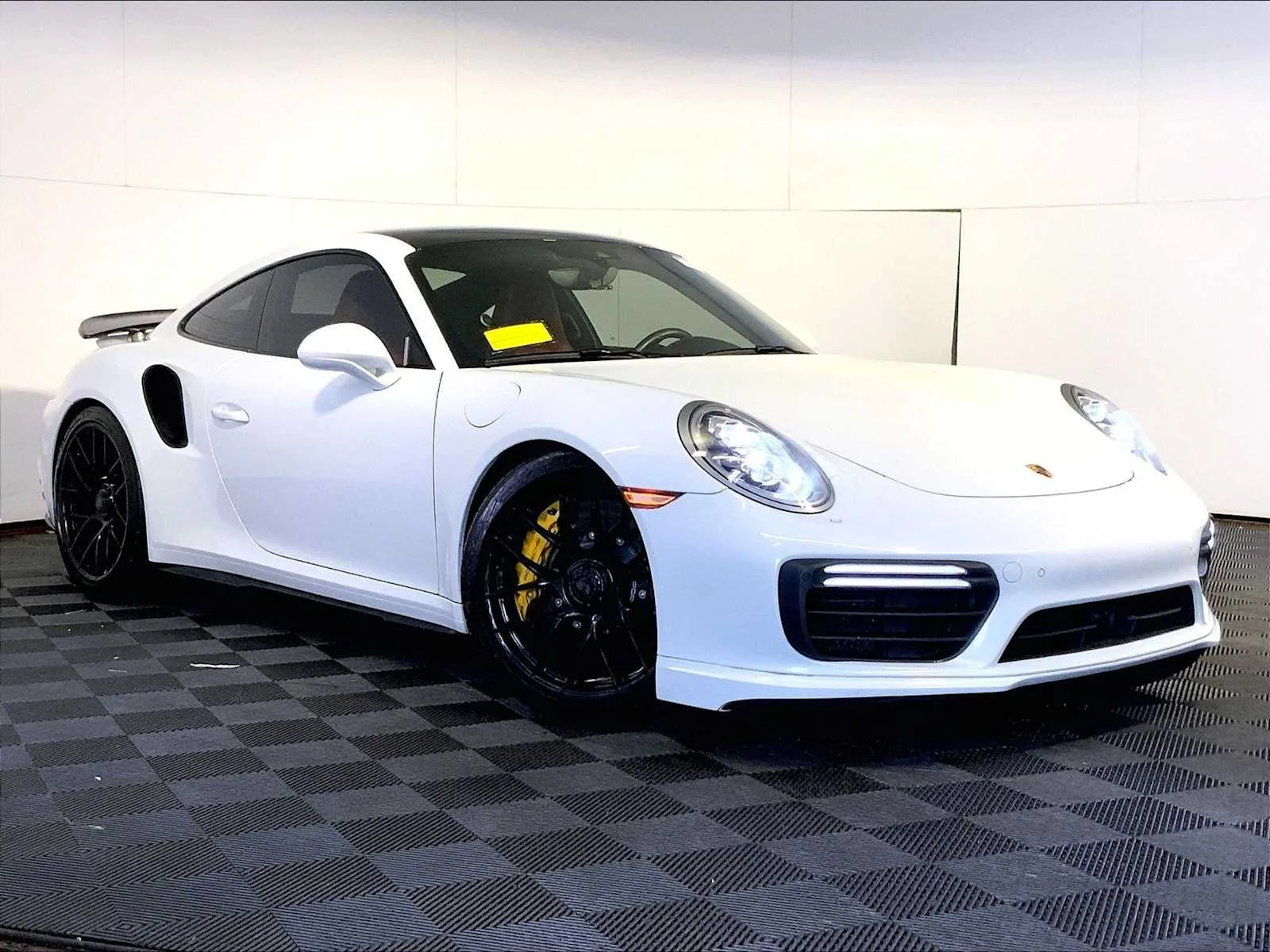 Certified Used 2017 Carrara White Metallic Porsche Turbo S image 9