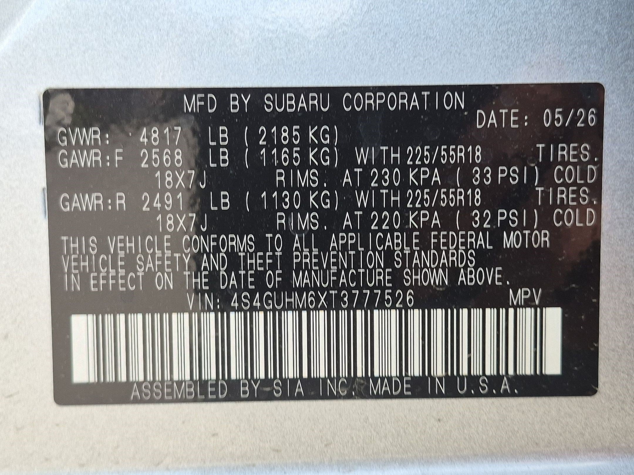New 2026 ICE SILVER METALLIC Subaru Limited image 16