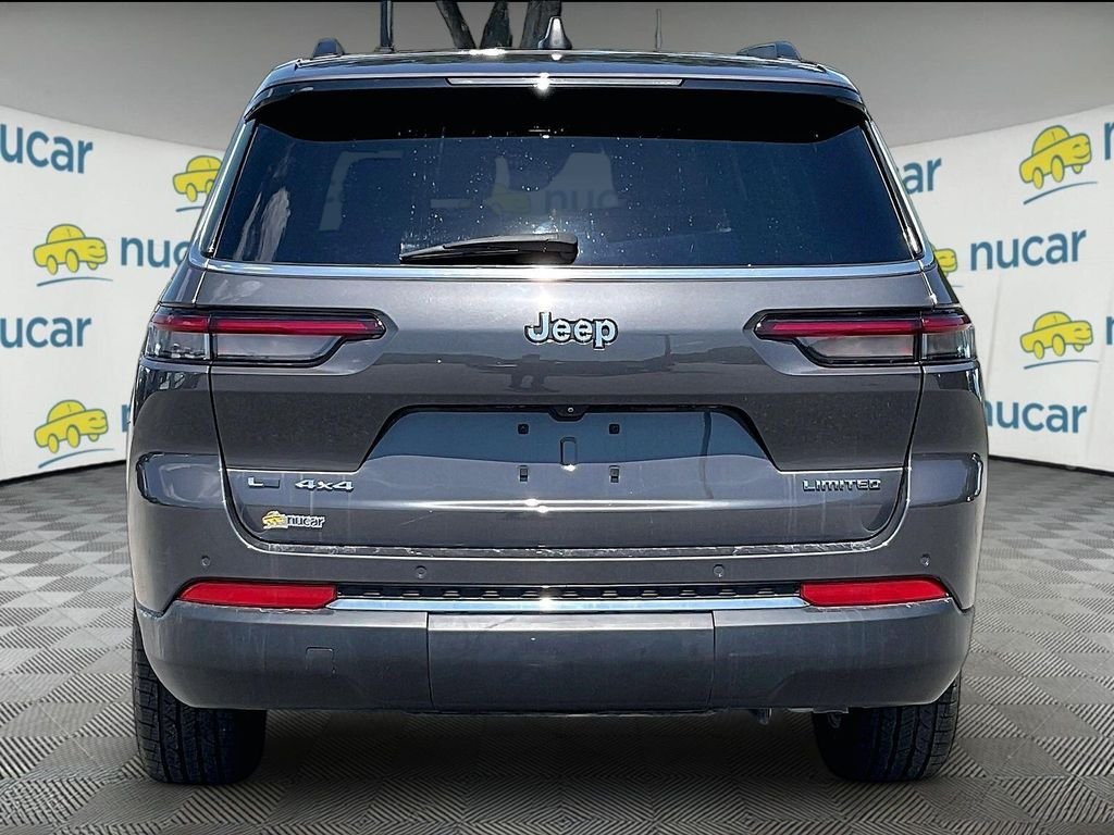 Used 2023 Baltic Gray Metallic Clearcoat Jeep Limited image 5