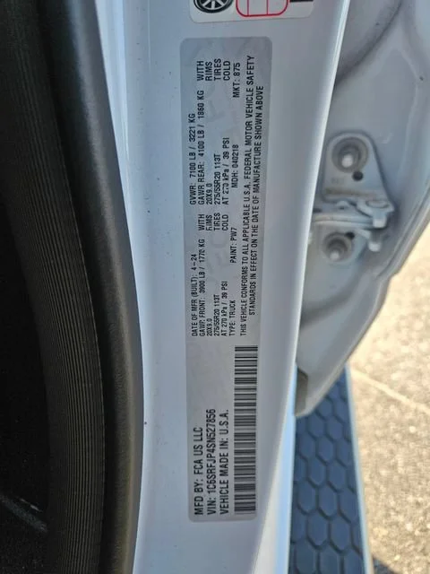 Used 2025 White Ram Laramie image 30