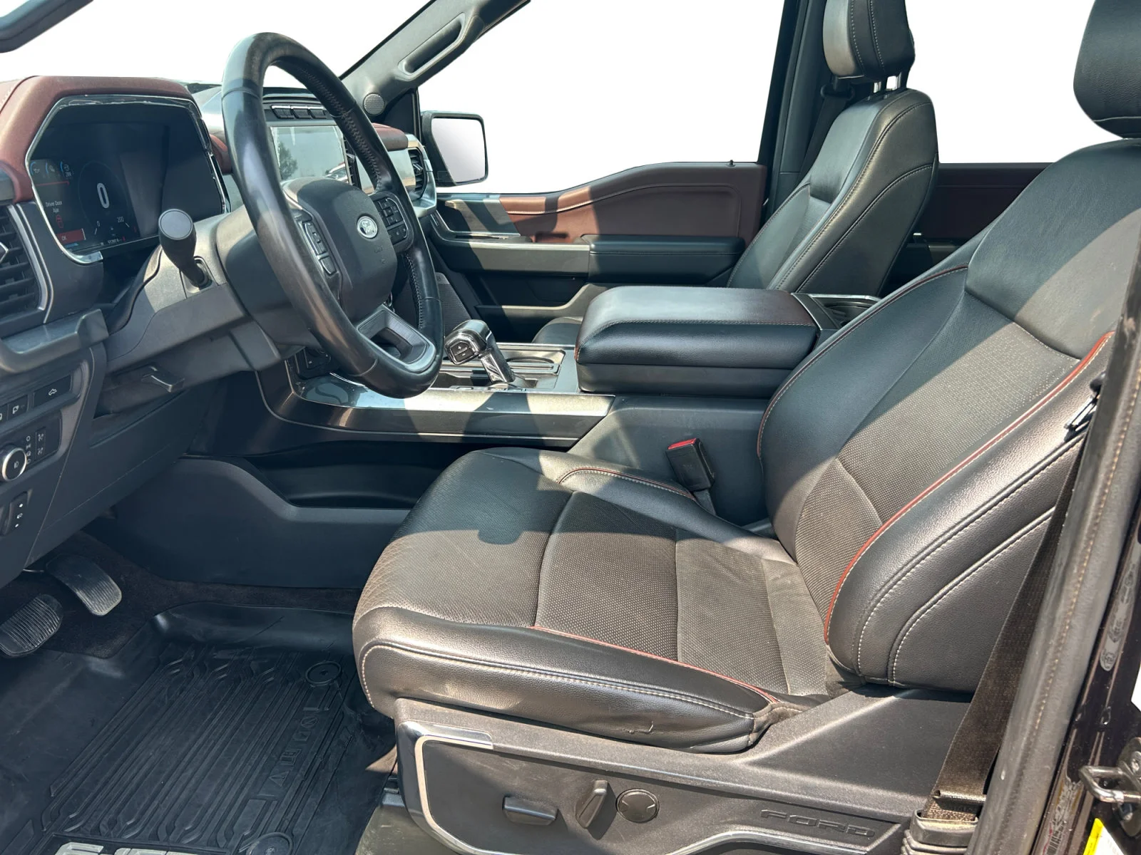 Used 2022 BLACK METAL Ford LARIAT SuperCrew image 14