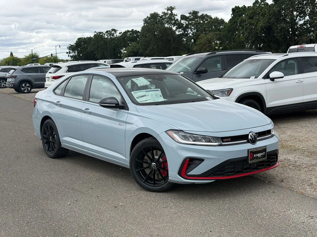 New 2026 Monument Gray w/Dp Blk Rf Volkswagen 2.0T Autobahn image 3