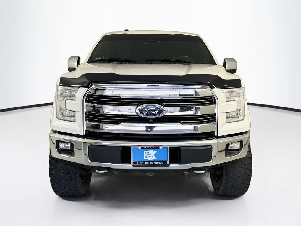 Used 2017 White Platinum Clearcoat Metallic Ford King Ranch image 2