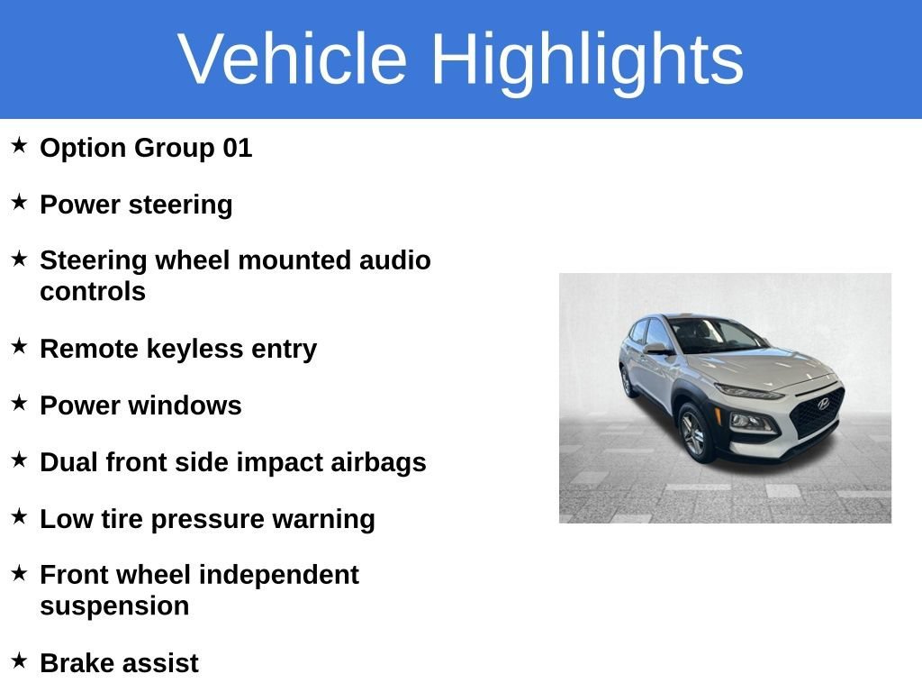 Used 2019 White Hyundai SE image 3