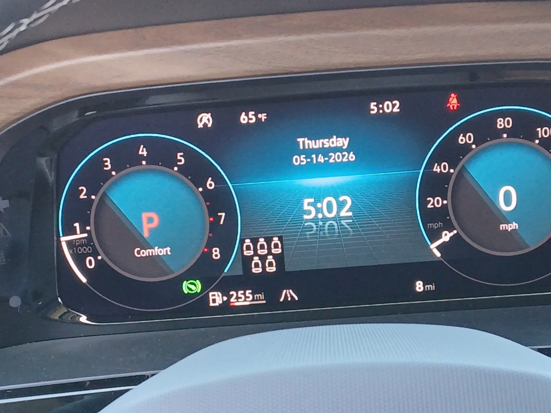 New 2026 Deep Black Pearl Volkswagen 2.0T SE W/TECHNOLOGY image 8
