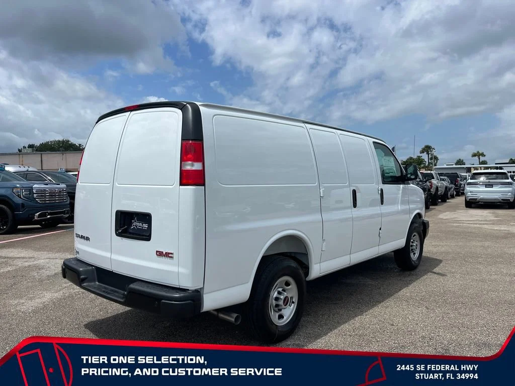 New 2026 Summit White GMC Work Van image 7