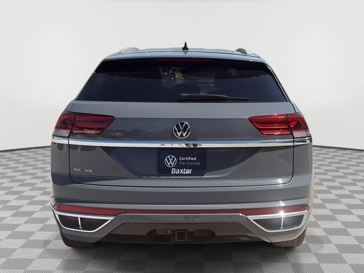 Used 2021 GRAY Volkswagen 3.6L V6 SE w/Technology R-Line image 11