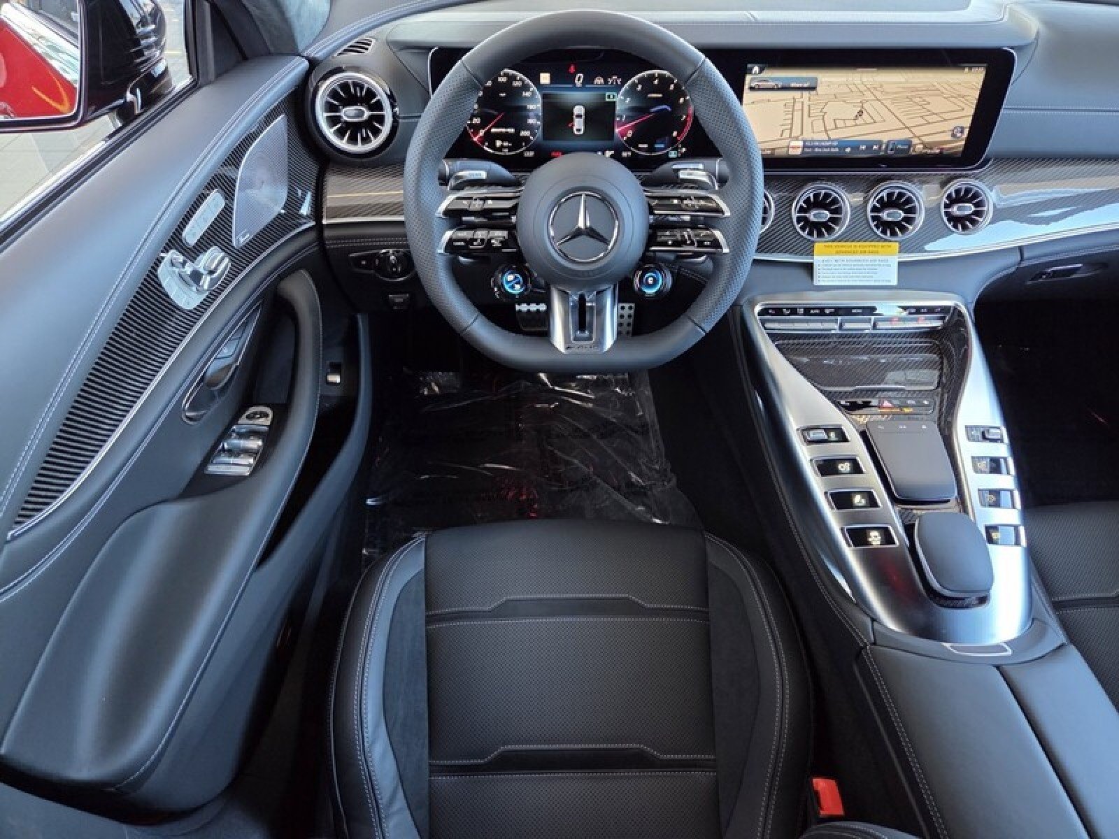 New 2026 MANUFAKTUR Patagonia Red Metallic Mercedes-Benz AMG® GT 53 4-Door Coupe image 14