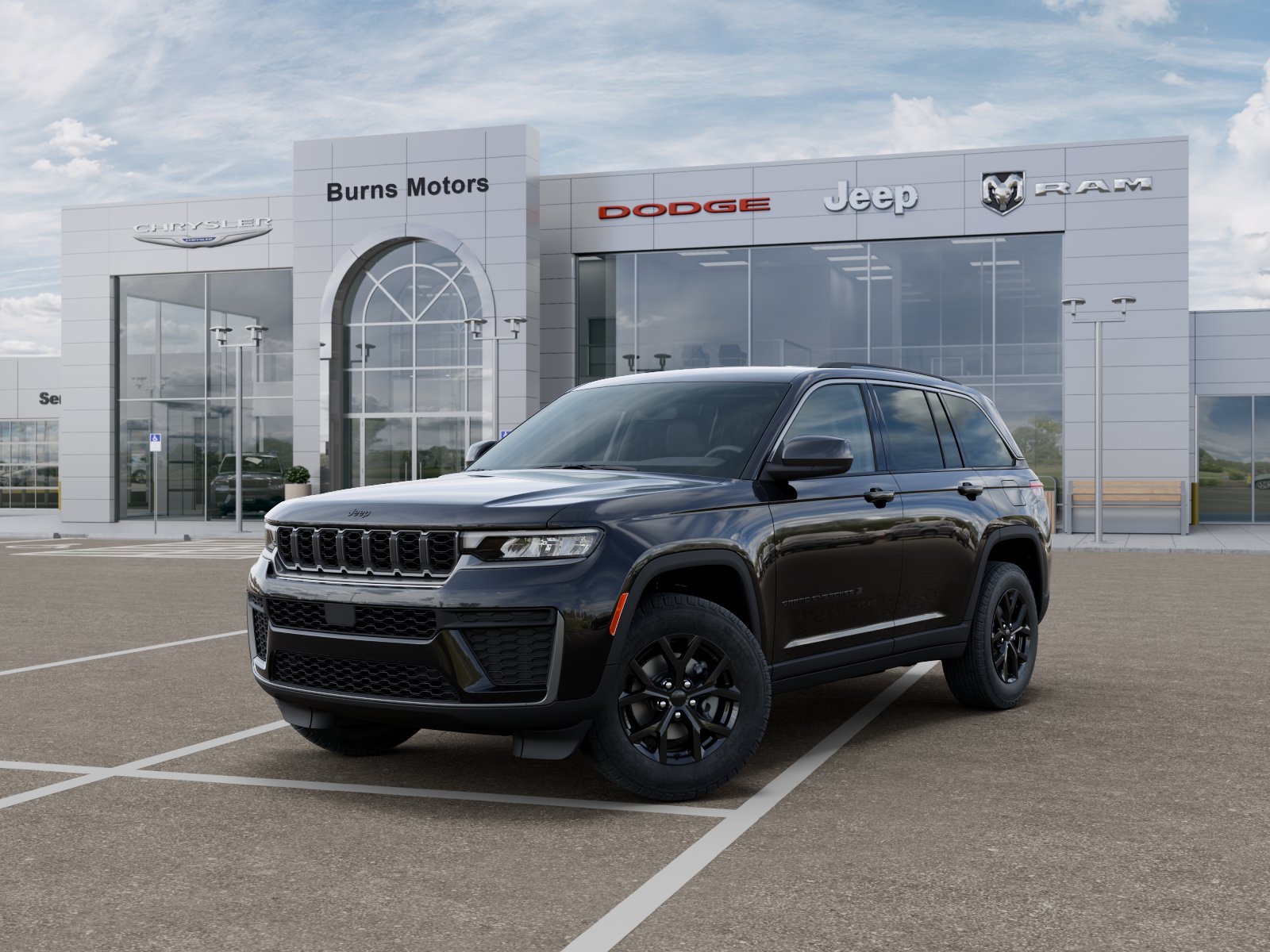 New 2026 Diamond Black Crystal Pearl-Coat Exterior Paint Jeep Laredo Altitude image 27