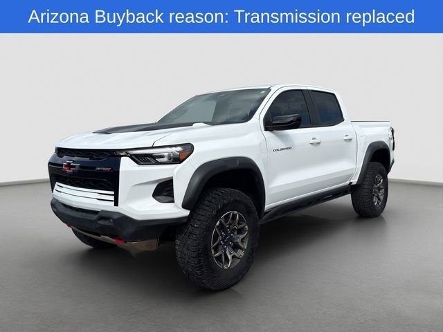 Summit White 2024 Chevrolet Colorado ZR2 Crew Cab 4WD Pickup Truck Four-Wheel Drive