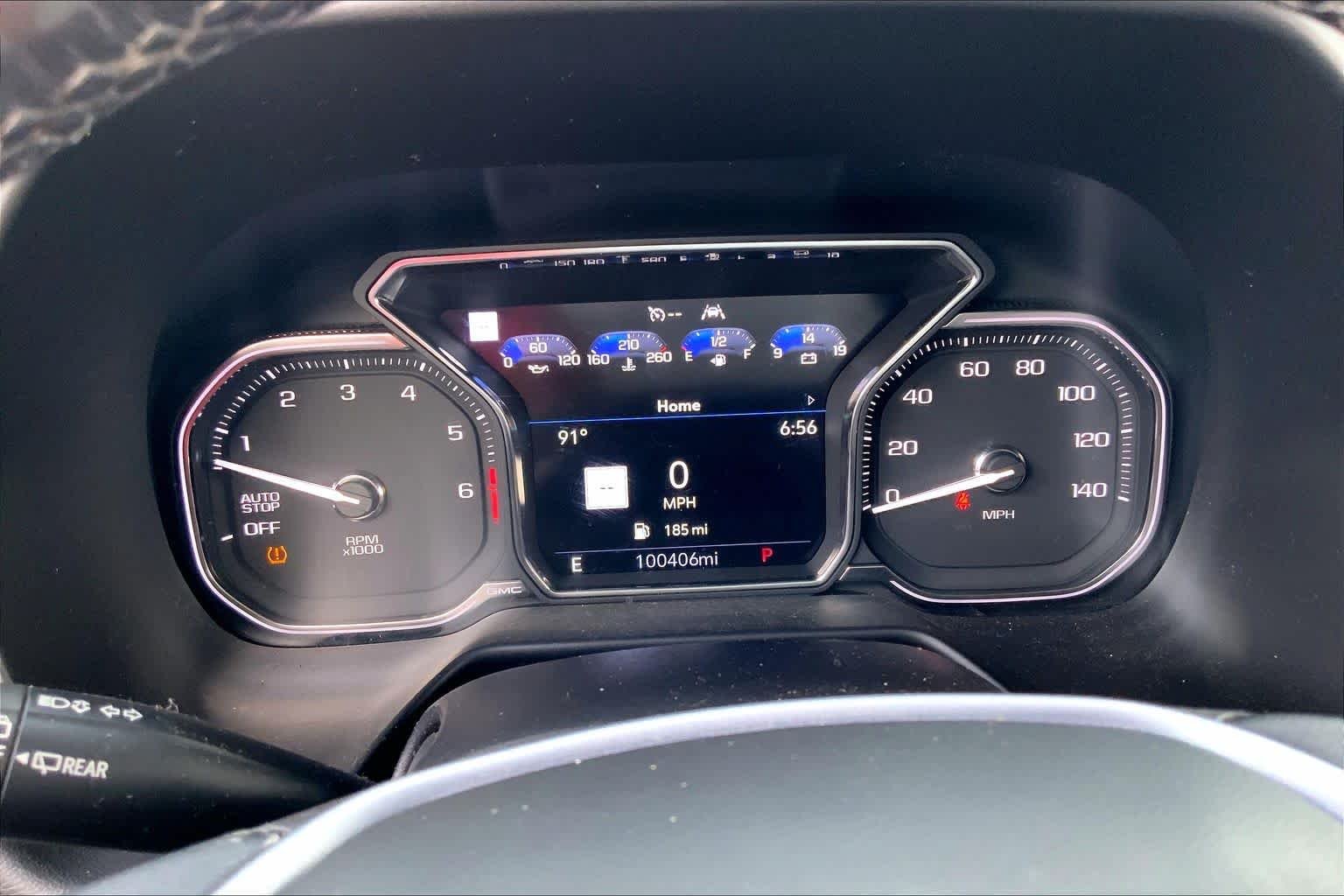 Used 2021 Smokey Quartz Metallic GMC SLT image 26