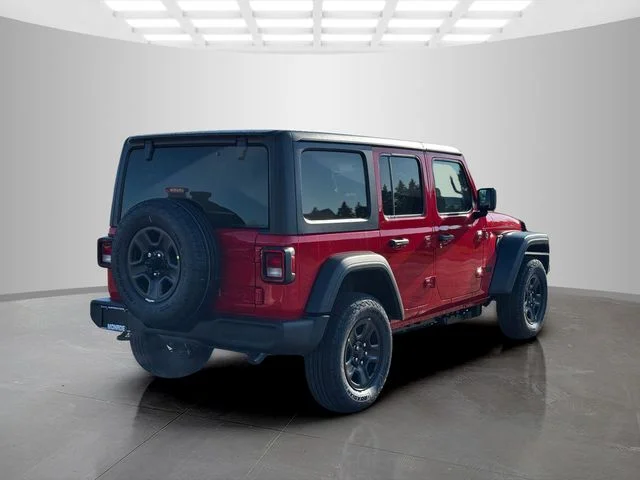 New 2026 Firecracker Red Clear-Coat Exterior Paint Jeep Sport image 7