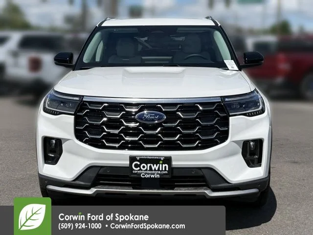 New 2026 Star White Metallic Tri-Coat Ford Platinum image 6