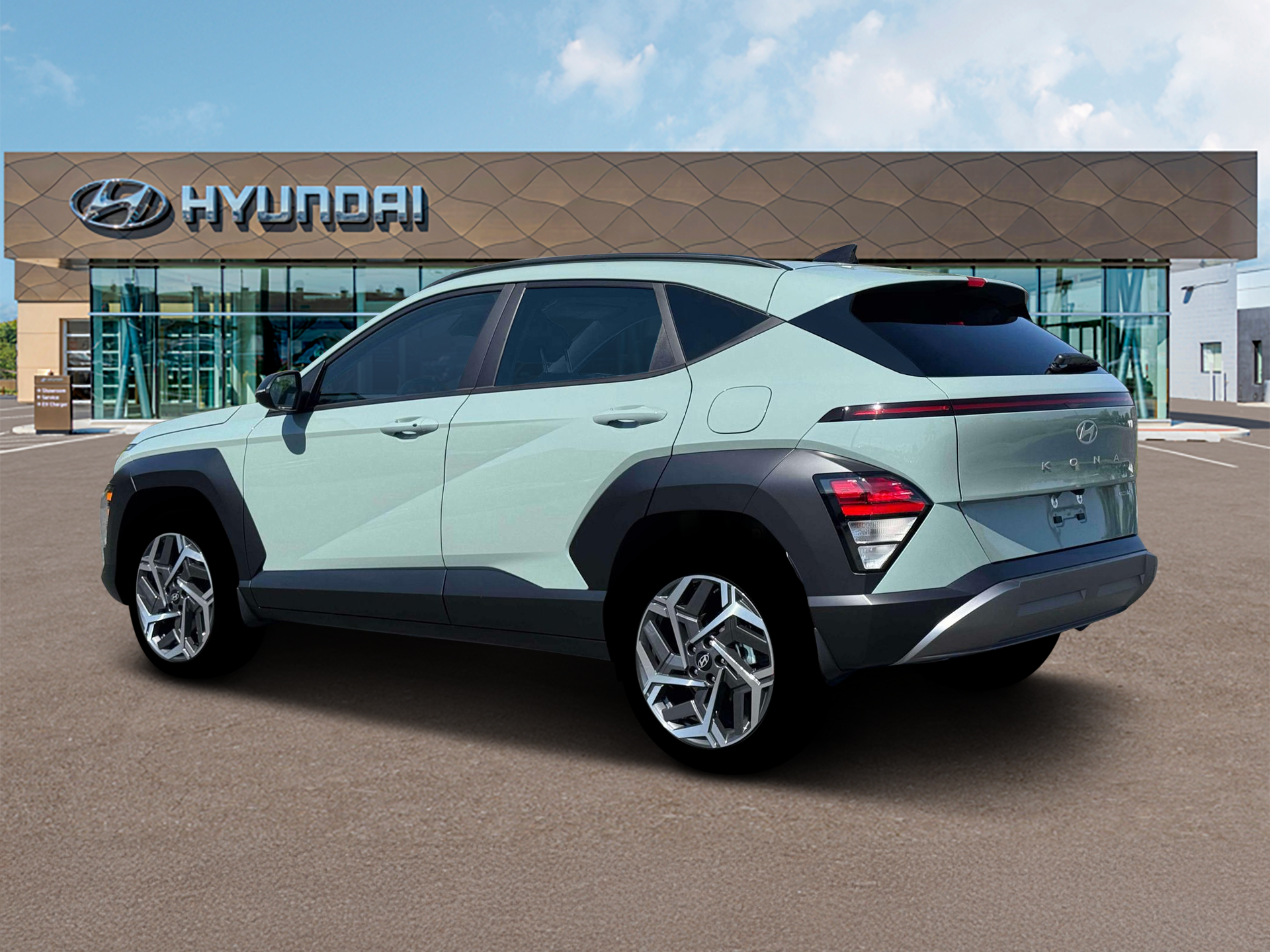 New 2026 Green Hyundai SEL Premium AWD image 4
