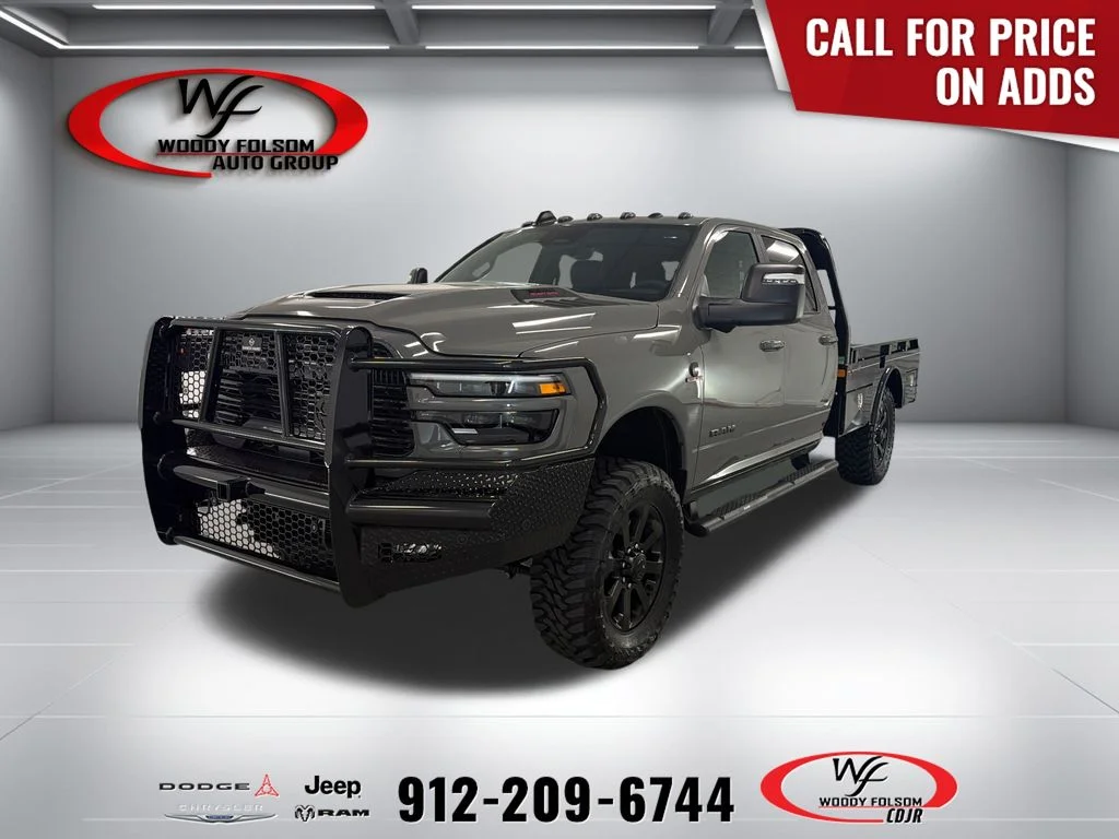 New 2026 Ceramic Gray Clear-Coat Exterior Paint RAM Laramie image 1