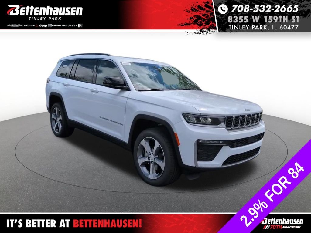 New 2026 Bright White Clear-Coat Exterior Paint Jeep Limited image 3