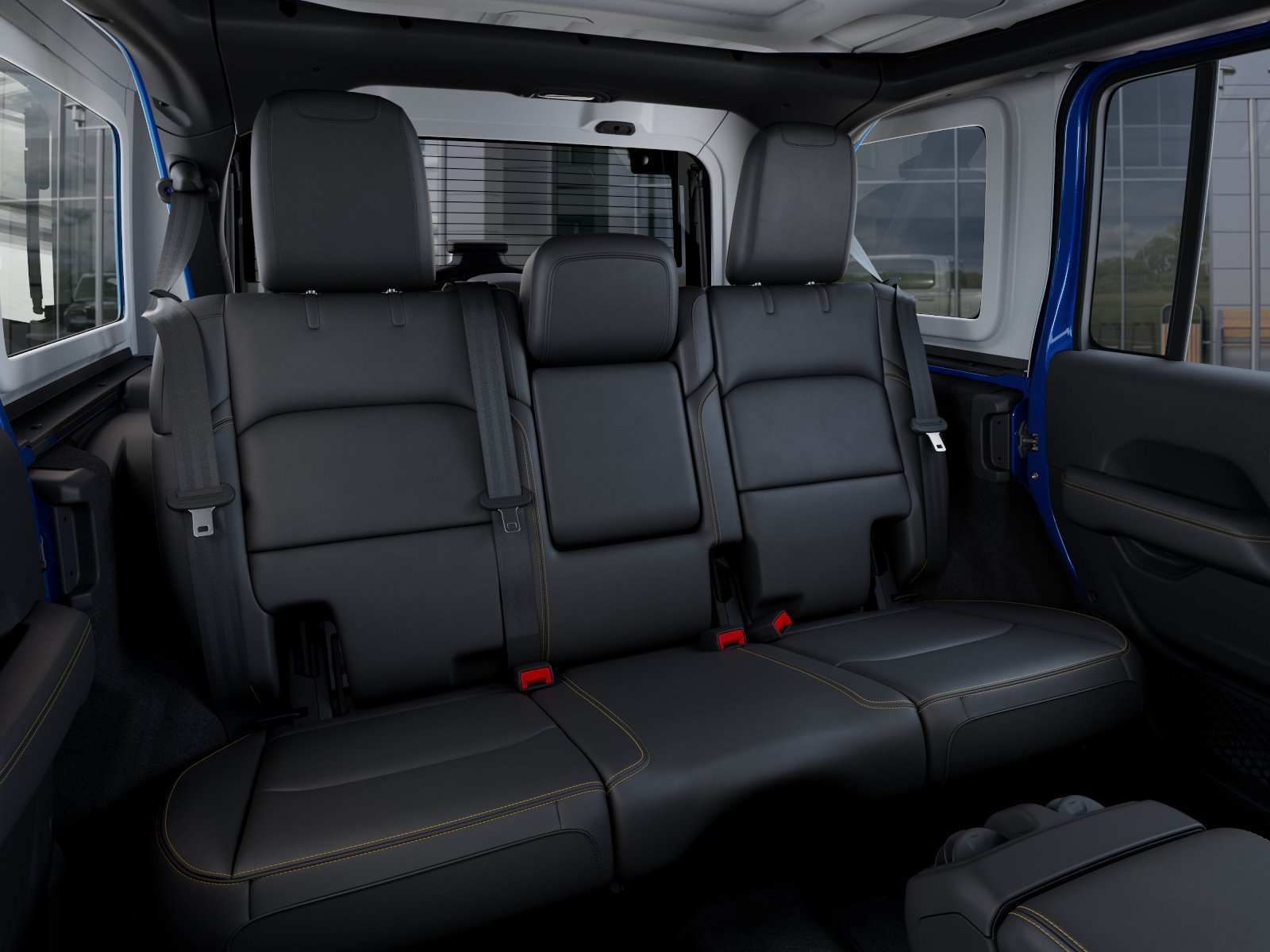 New 2026 Hydro Blue Pearl-Coat Exterior Paint Jeep Sahara 4-Door image 15