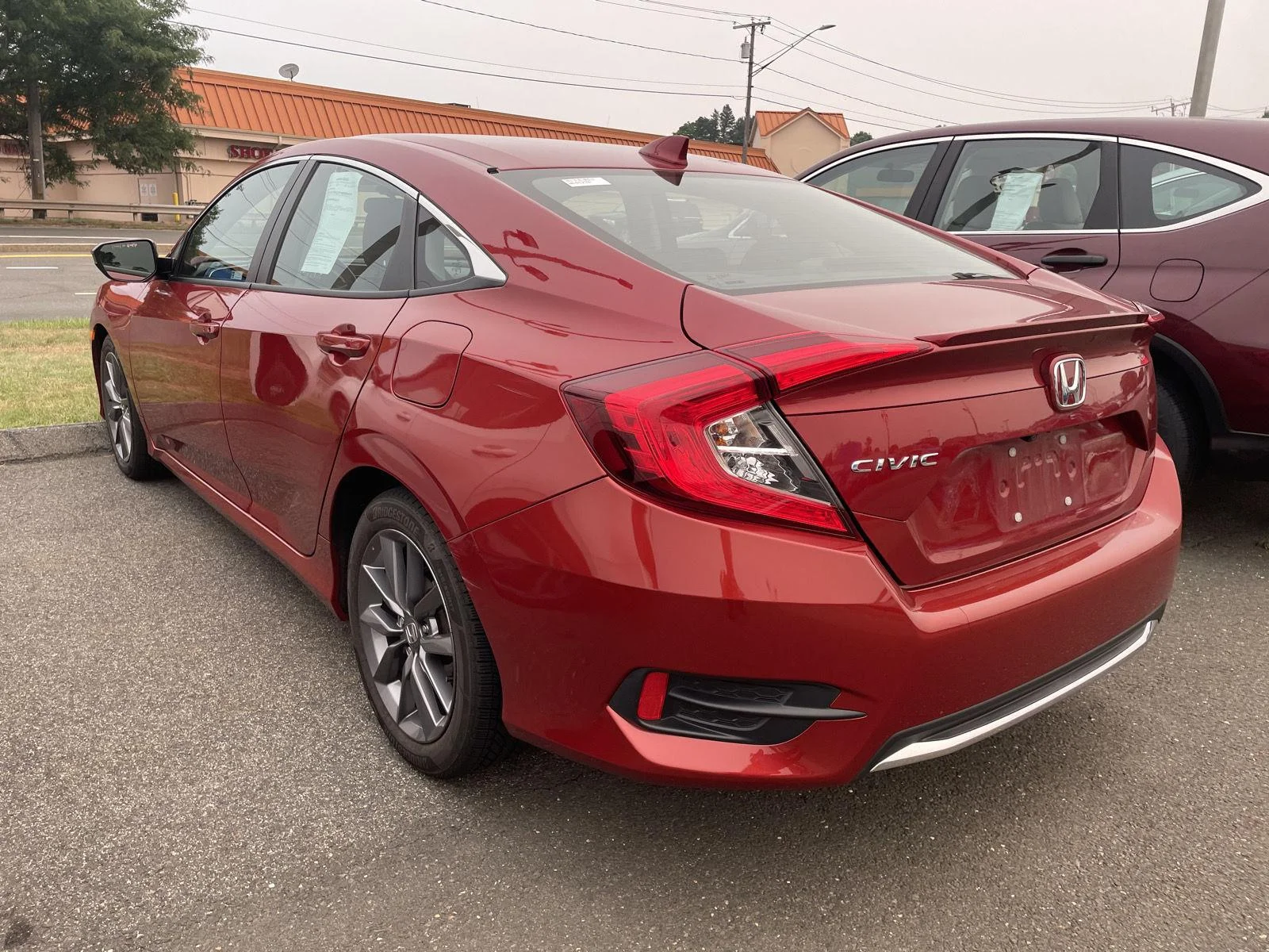 Used 2019 Molten Lava Pearl Honda EX image 4