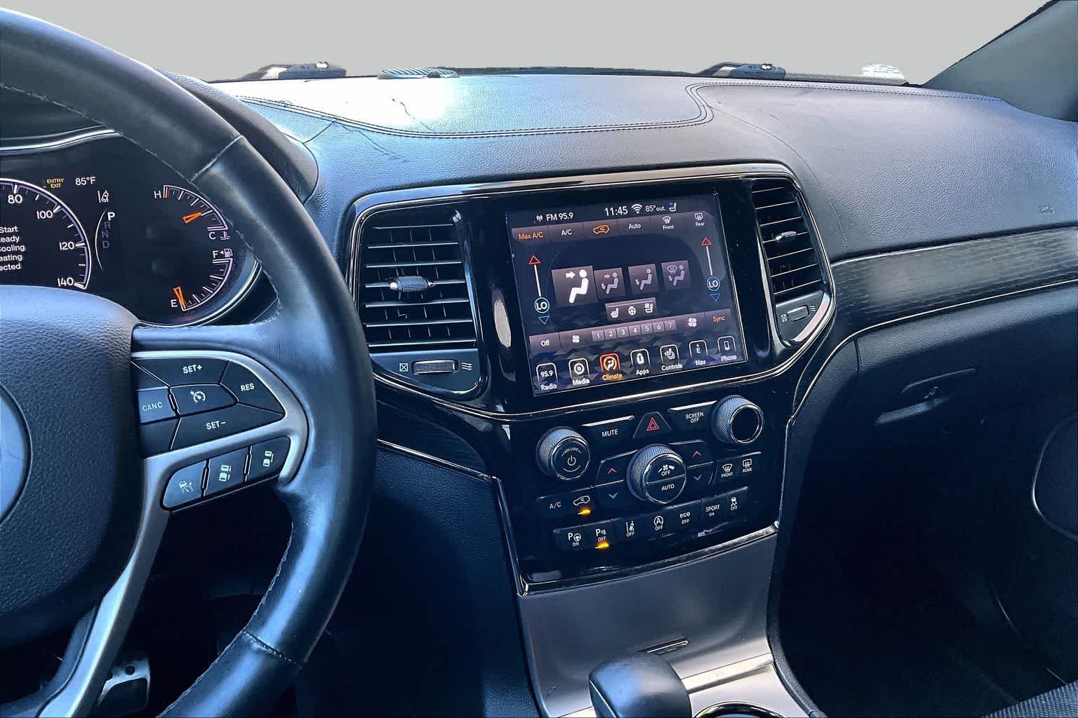 Used 2019 Bright White Clearcoat Jeep High Altitude image 7