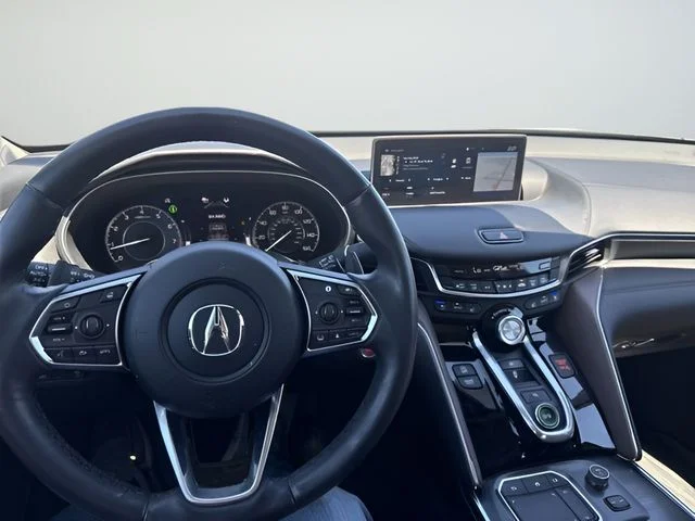 Used 2022 White Acura Advance image 12