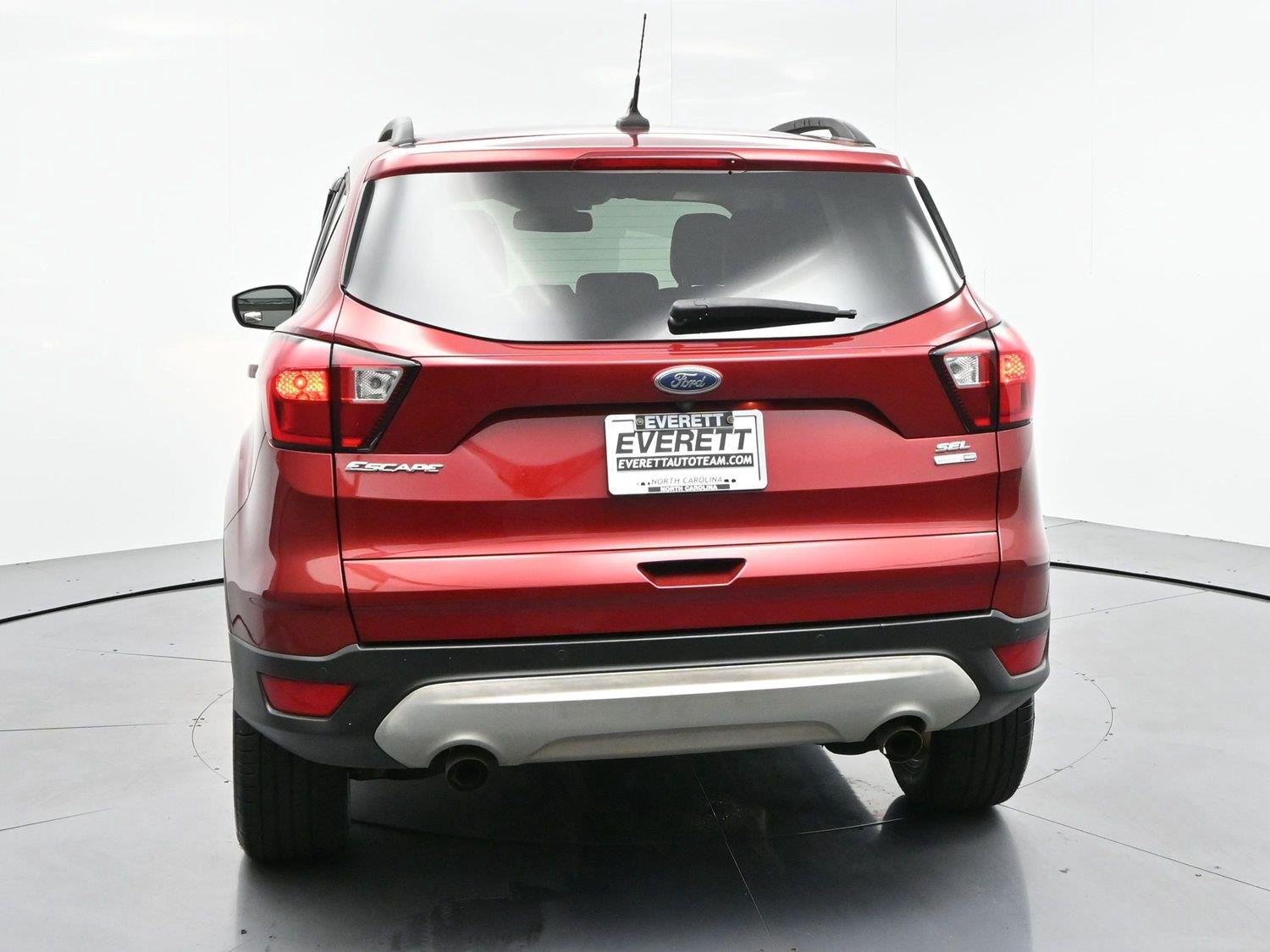 Used 2019 Ruby Red Metallic Tinted Clearcoat Ford SEL image 6