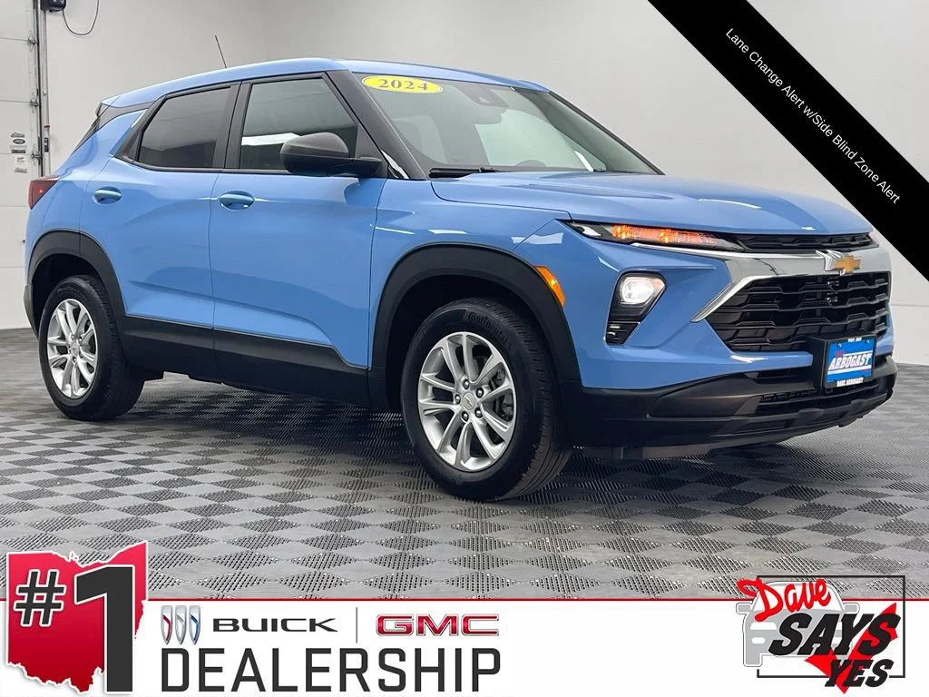 Used 2024 Fountain Blue Chevrolet LS image 1