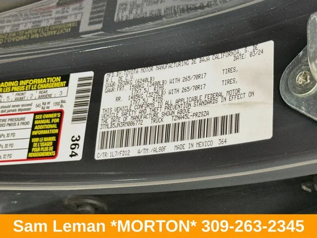 Used 2024 Gray Toyota TRD Off-Road image 32