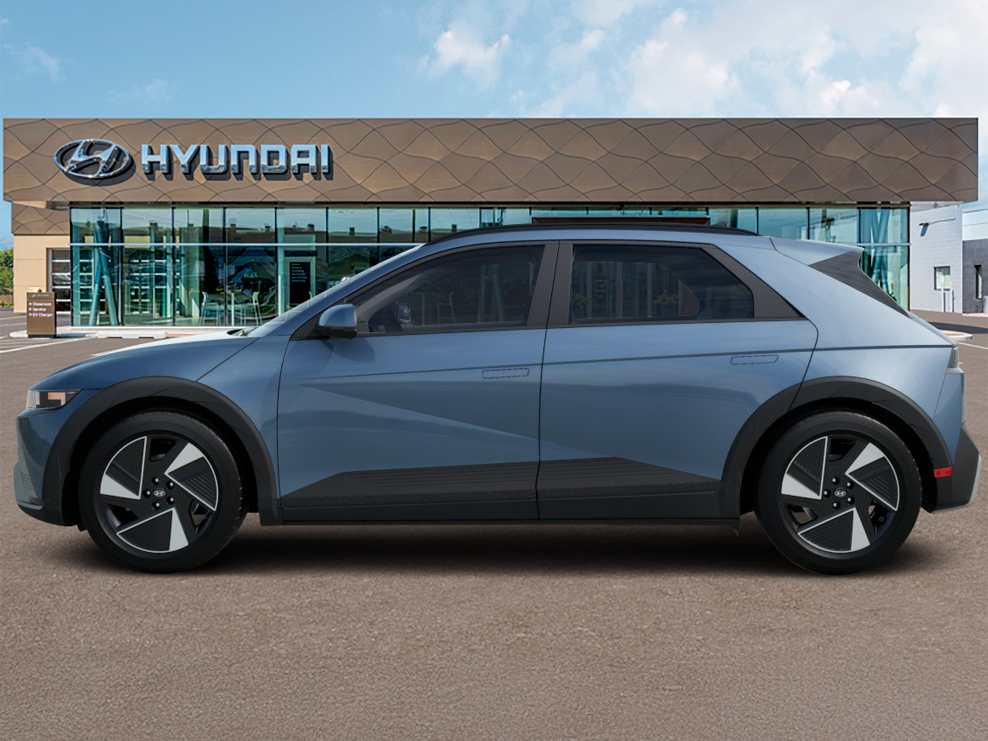 New 2027 Blue Hyundai SEL image 3