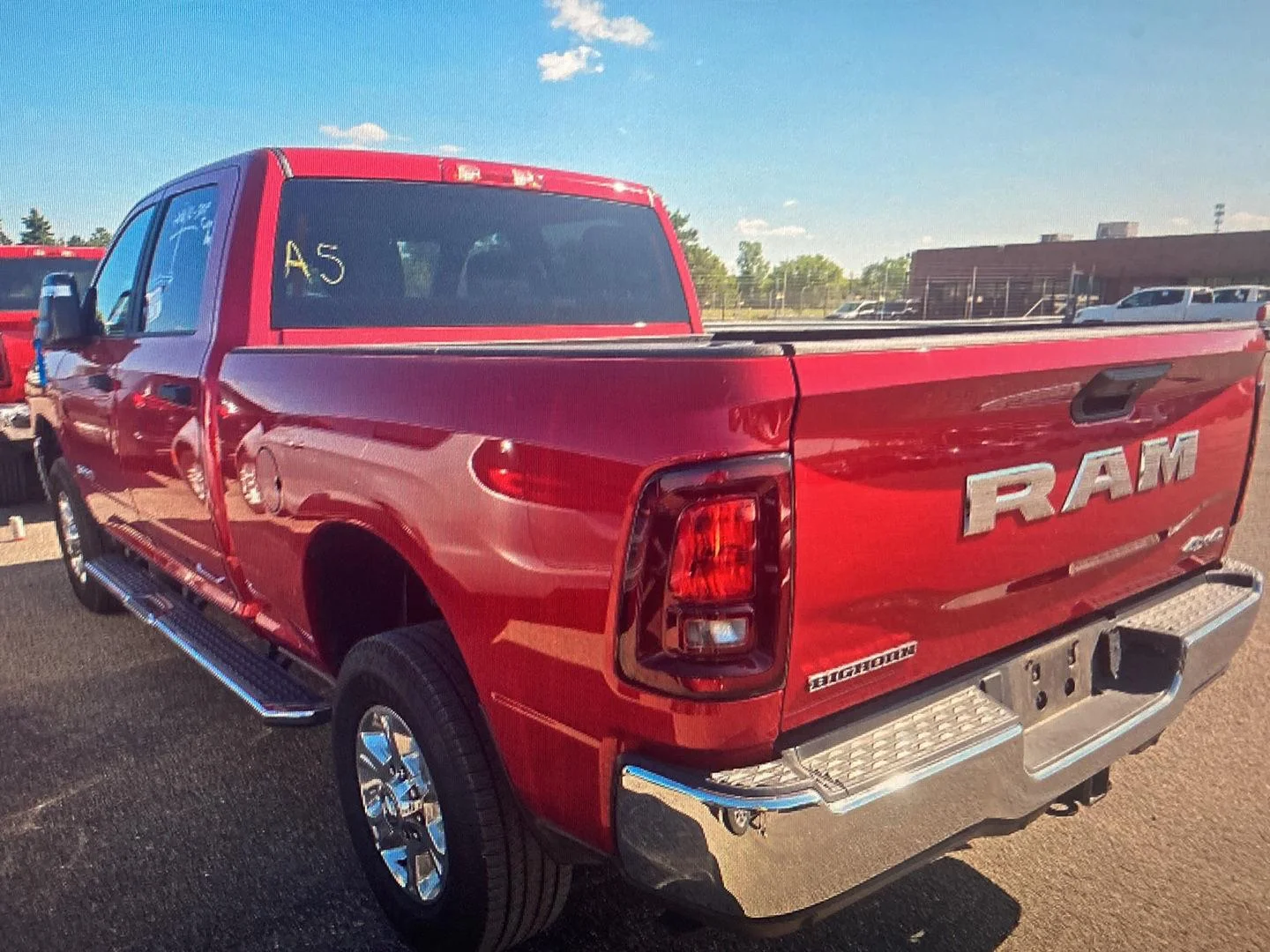 Used 2026 Molten Red Pearlcoat Ram Big Horn image 8