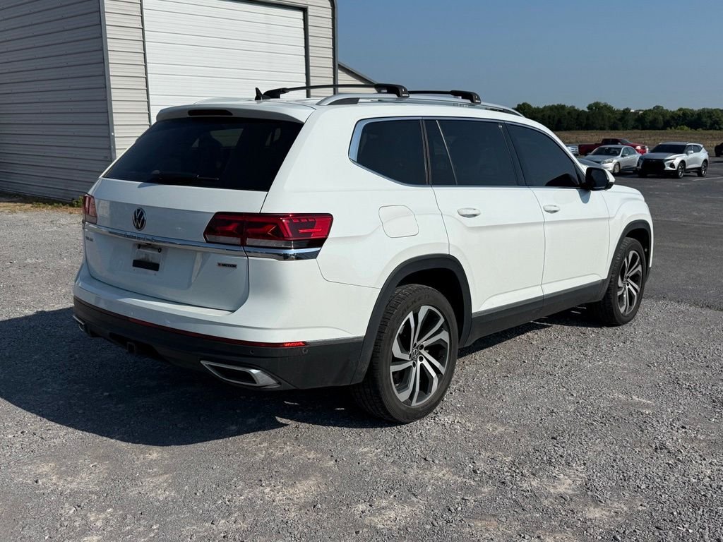 Used 2021 White Volkswagen SEL Premium image 16