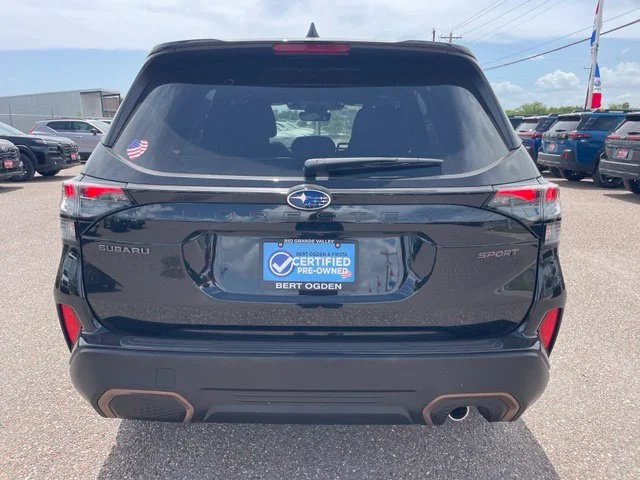 Certified Used 2025 Black Subaru Sport image 8