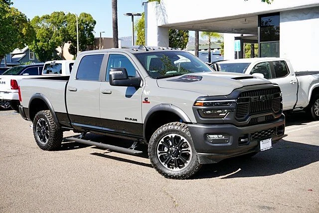 New 2026 Ceramic Gray Clear-Coat Exterior Paint RAM Rebel image 2