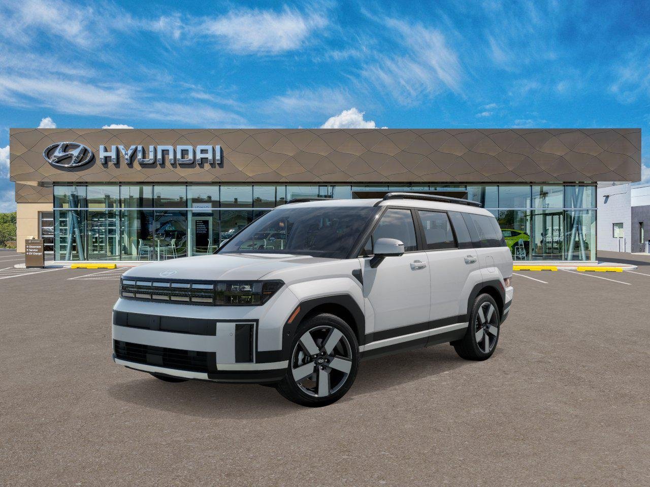 New 2027 Serenity White Hyundai Limited FWD image 1