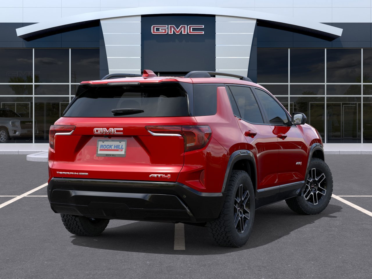 New 2027 Volcanic Red Tintcoat GMC AT4 image 4